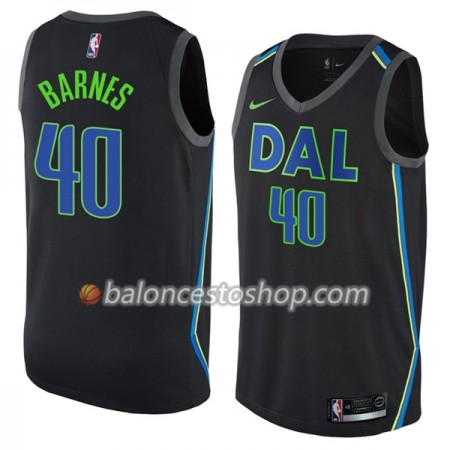 Camiseta Hombre NBA Dallas Mavericks Harrison Barnes 40 Nike City Edition Swingman